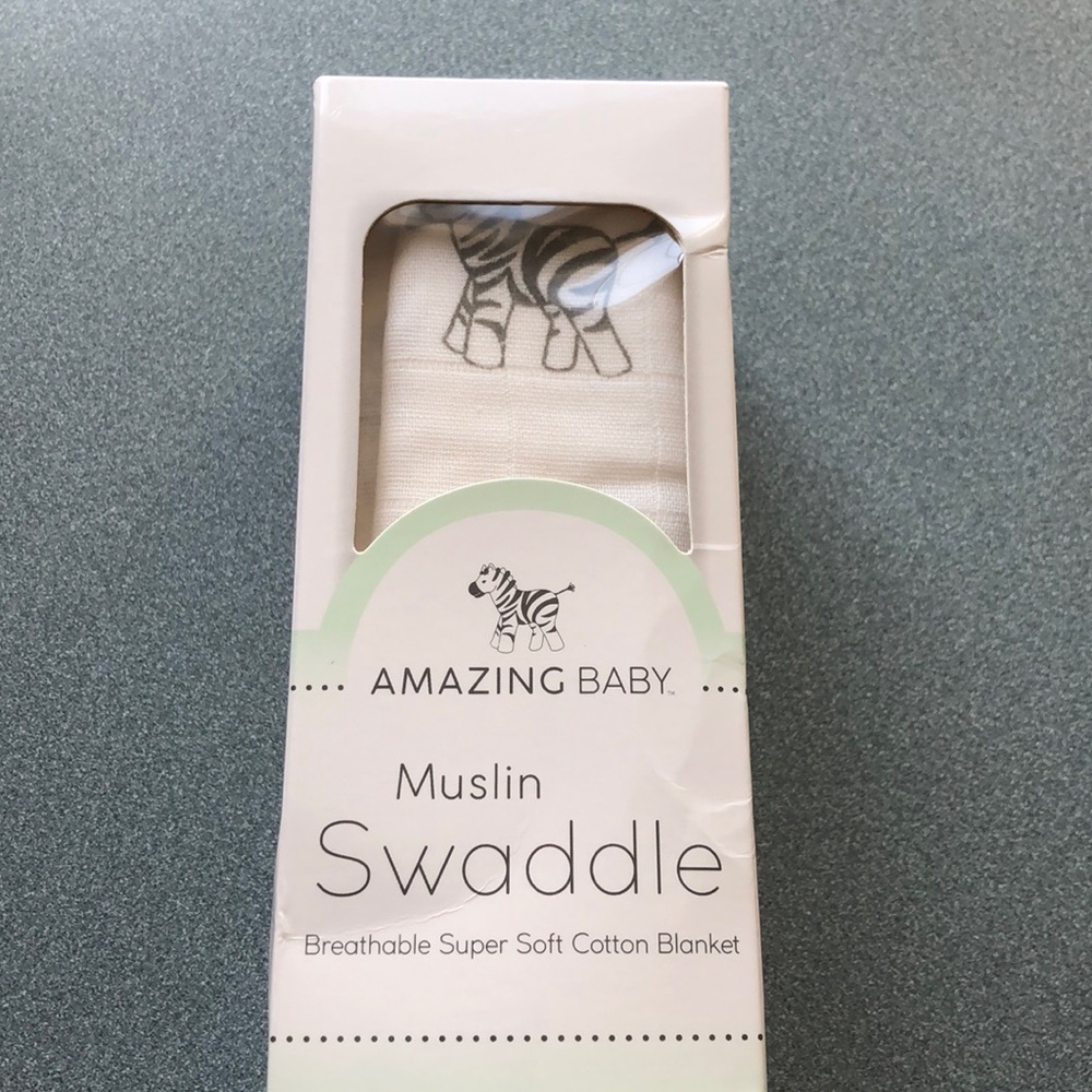Amazing Baby Muslin Swaddle Blanket